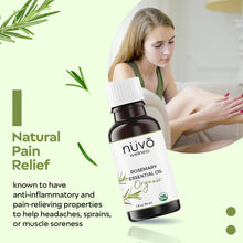 Load image into Gallery viewer, Organic Rosemary Oil for Hair Growth - Pure Rosemary Oil 30ml - Use for Hair Skin and Nails - Rosemary Essential Oils for Diffusers