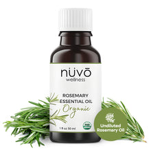 Load image into Gallery viewer, Organic Rosemary Oil for Hair Growth - Pure Rosemary Oil 30ml - Use for Hair Skin and Nails - Rosemary Essential Oils for Diffusers