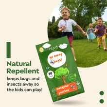 Load image into Gallery viewer, Mosquito Repellent Patches for Kids - DEET Free Essential Oil Patches - Easy to Use Peel and Stick - Jumbo Pack of 90 Patches
