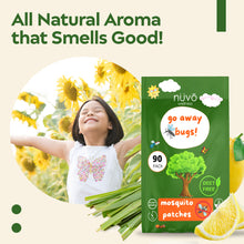 Load image into Gallery viewer, Mosquito Repellent Patches for Kids - DEET Free Essential Oil Patches - Easy to Use Peel and Stick - Jumbo Pack of 90 Patches