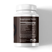 Load image into Gallery viewer, Mushroom Supplement to Boost Immunity and Energy - 10X Mushroom Complex with Reishi, Lions Mane, Shitake Chaga - Nootropic - Made in USA 30 Day