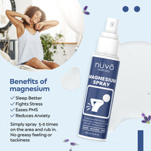 Load image into Gallery viewer, Magnesium Oil - Spray it Away with Magnesium - Fast Acting Transdermal Formula to Relax Muscles - Lightly Scented with Lavender - 2 Pack
