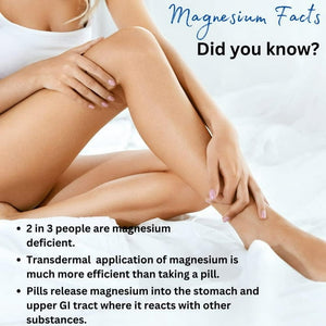 Nuvo Wellness Magnesium Oil Spray, Unscented Regular Strength - 237 ml/8 fl oz