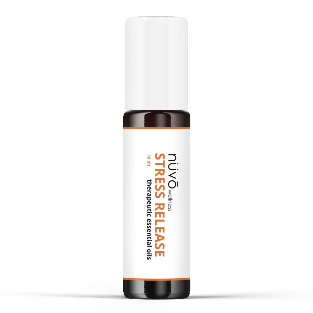 Stress Relief Roll-On - Helps Ease Mental Tension - Pure Essential Oils 10 ml - Product of Canada