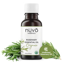 Load image into Gallery viewer, Organic Rosemary Oil for Hair Growth - Pure Rosemary Oil 30ml - Use for Hair Skin and Nails - Rosemary Essential Oils for Diffusers
